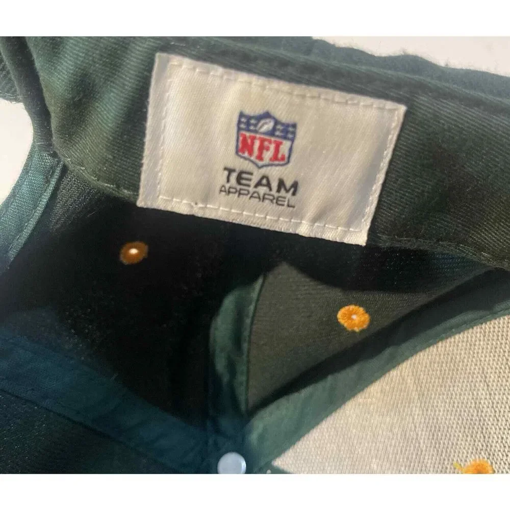 NFL Fan Favorite Kids Adjustable Green‎ Bay Packers Green Hat Cap